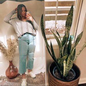 Out From Under Flannel Crop Button Down